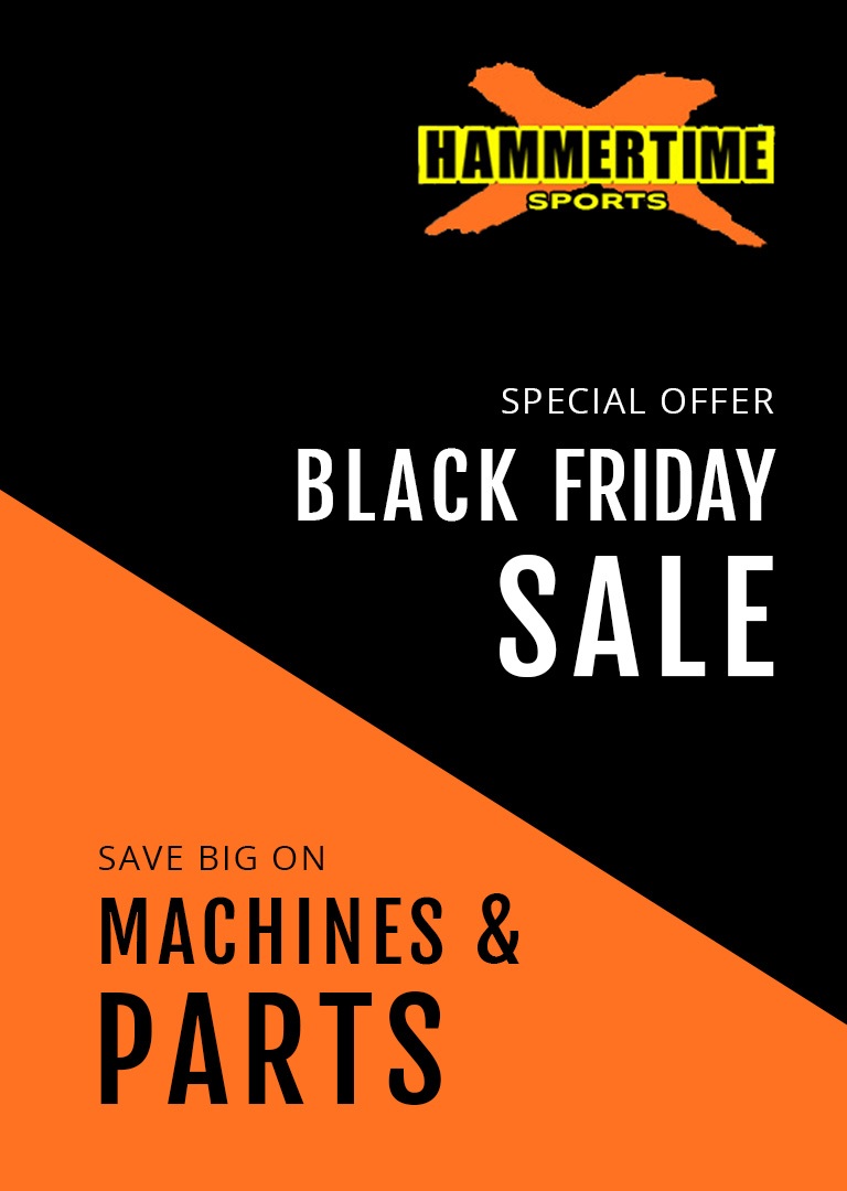 Black Friday Sale at Hammertime Sports.